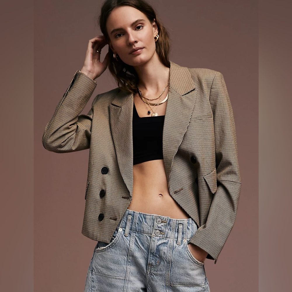 Free People Betty Blazer Jacket - Size Medium